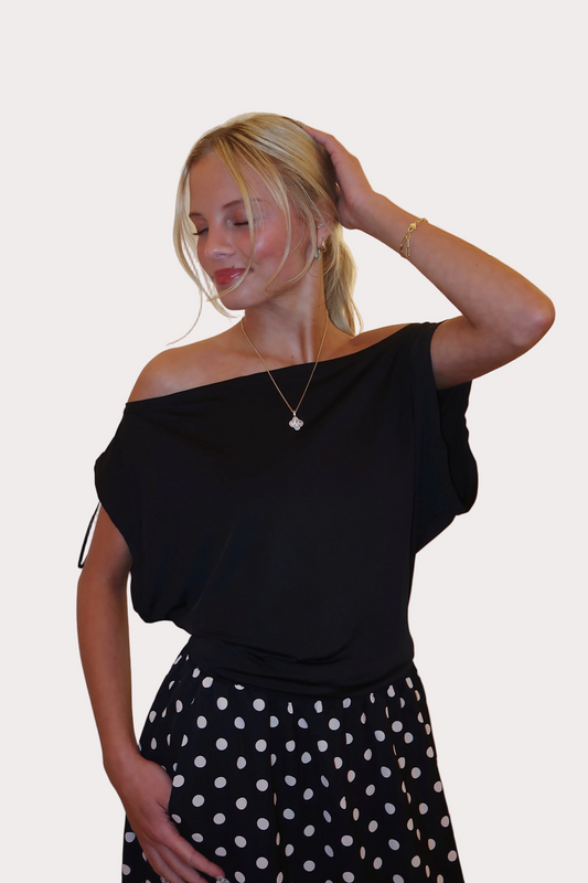 Asymmetrical One Shoulder Top