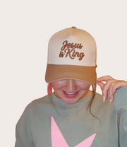 Jesus Is King Two-Tone Hat