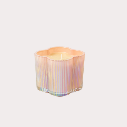 Sweet Grace Pink Decorative Candle