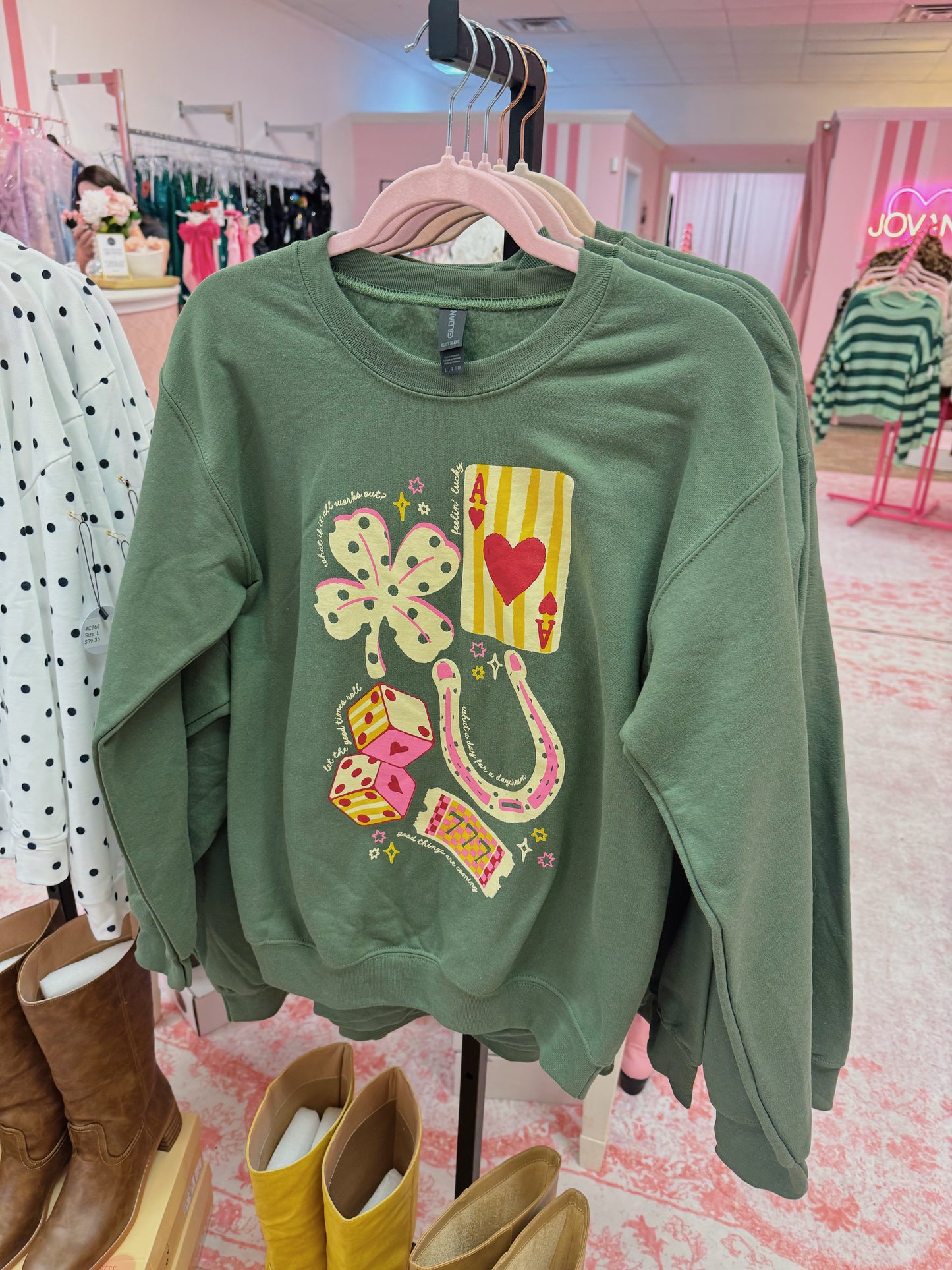 Good Luck Trinkets Sweatshirt