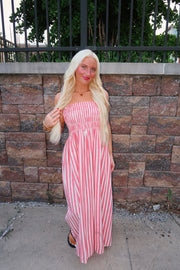 Sweet Magnolia Stripe Maxi Dress