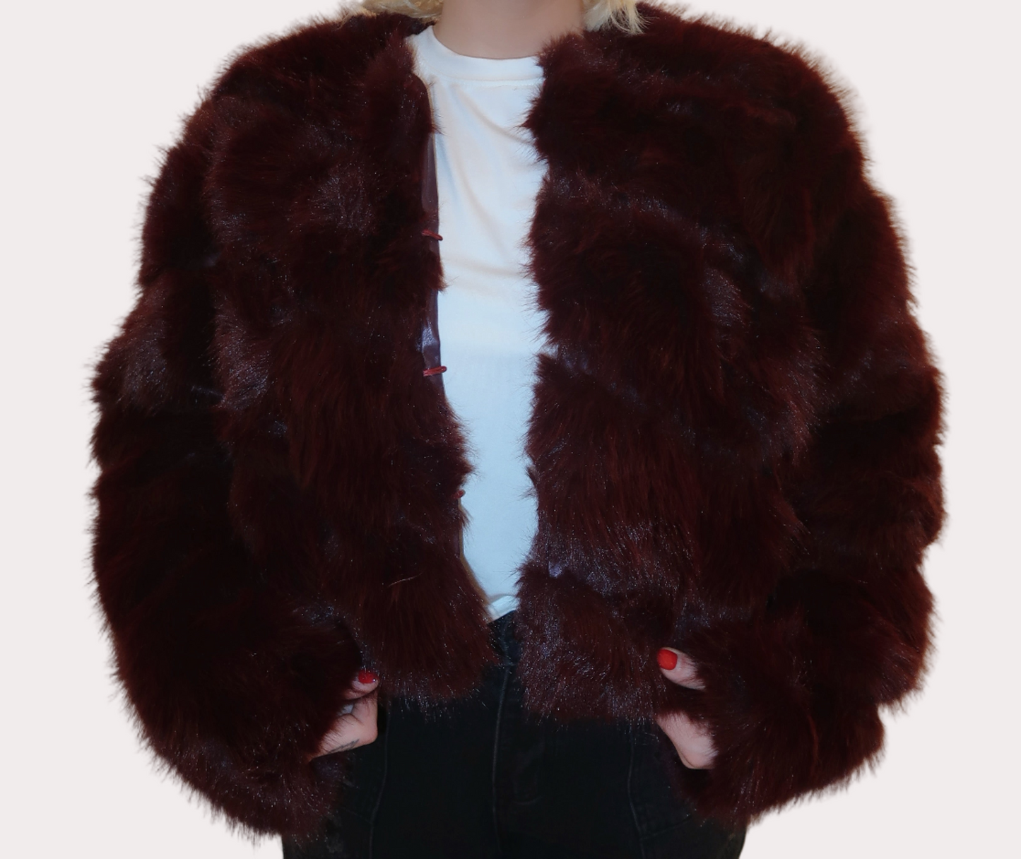 Luxe Short faux fur jacket