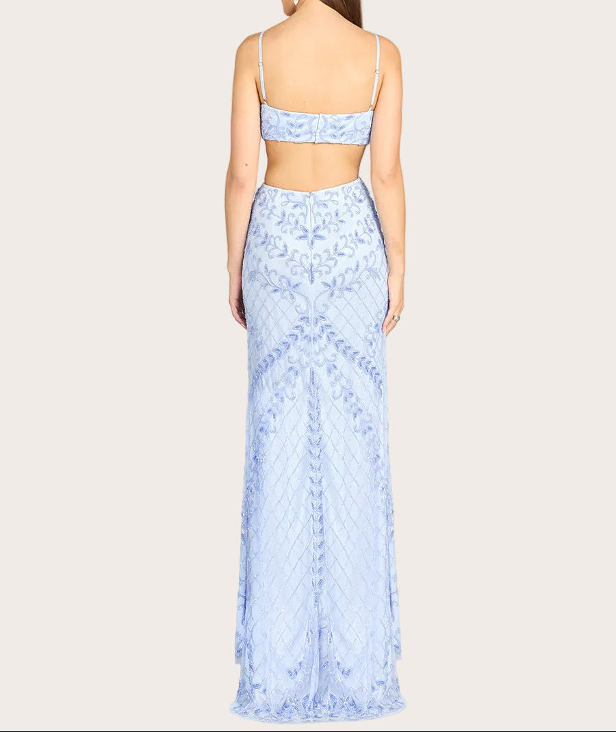 Beaded Cutout Dress