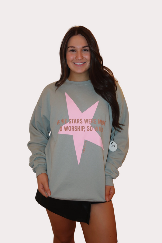 Stars Were Made To Worship Sweatshirt
