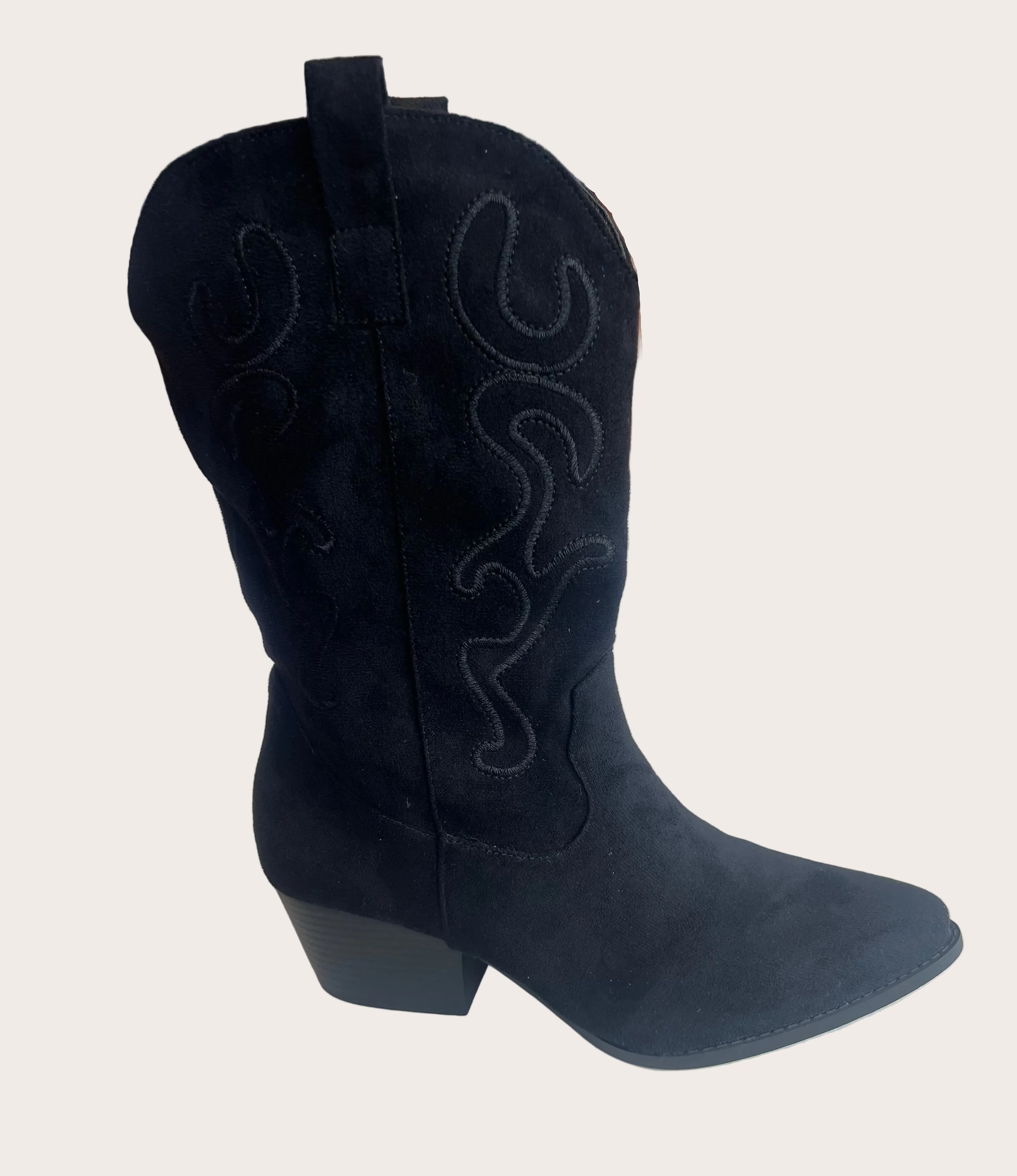 Black Classic Western Boots
