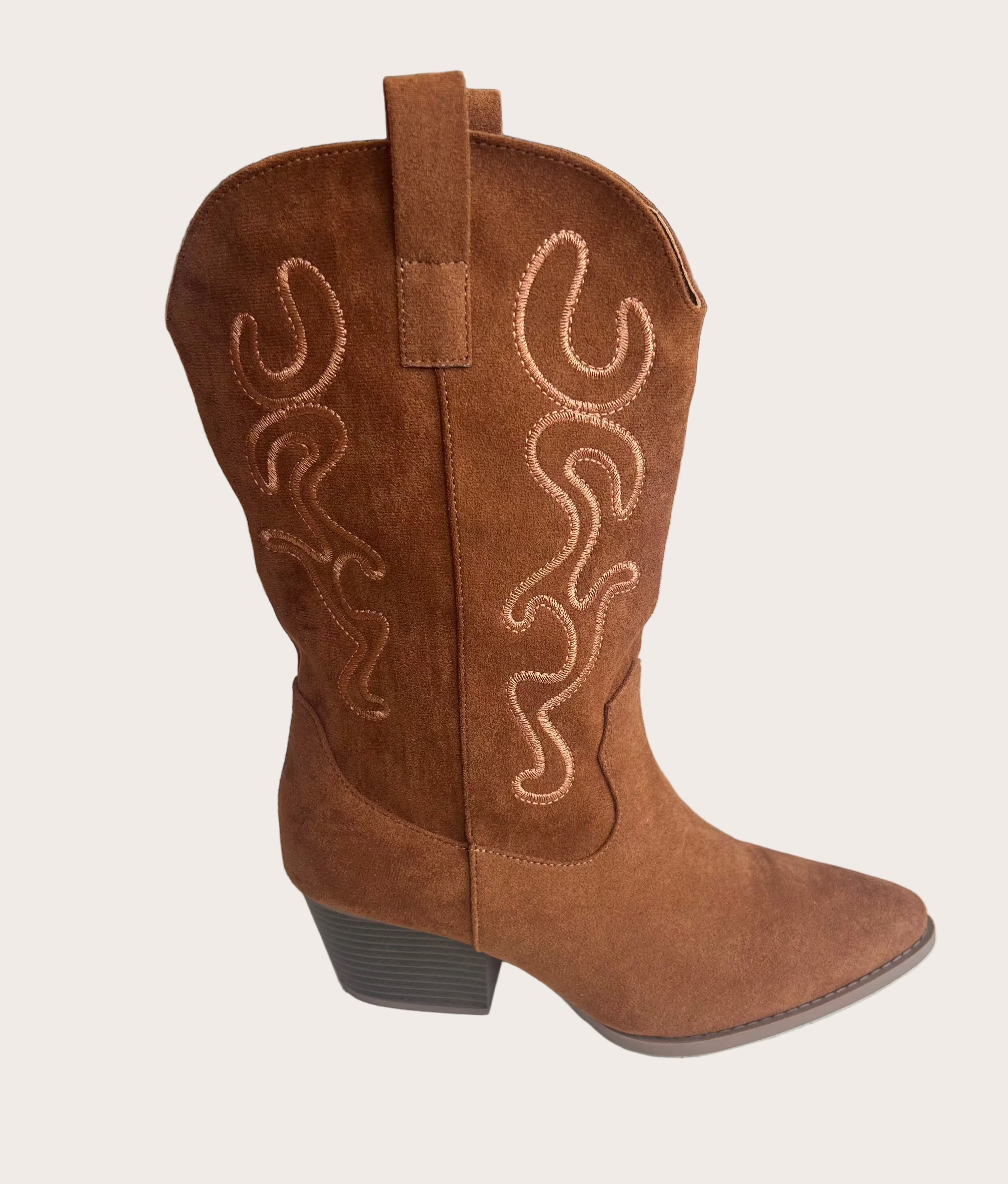 Saddle Stitch Western Boots