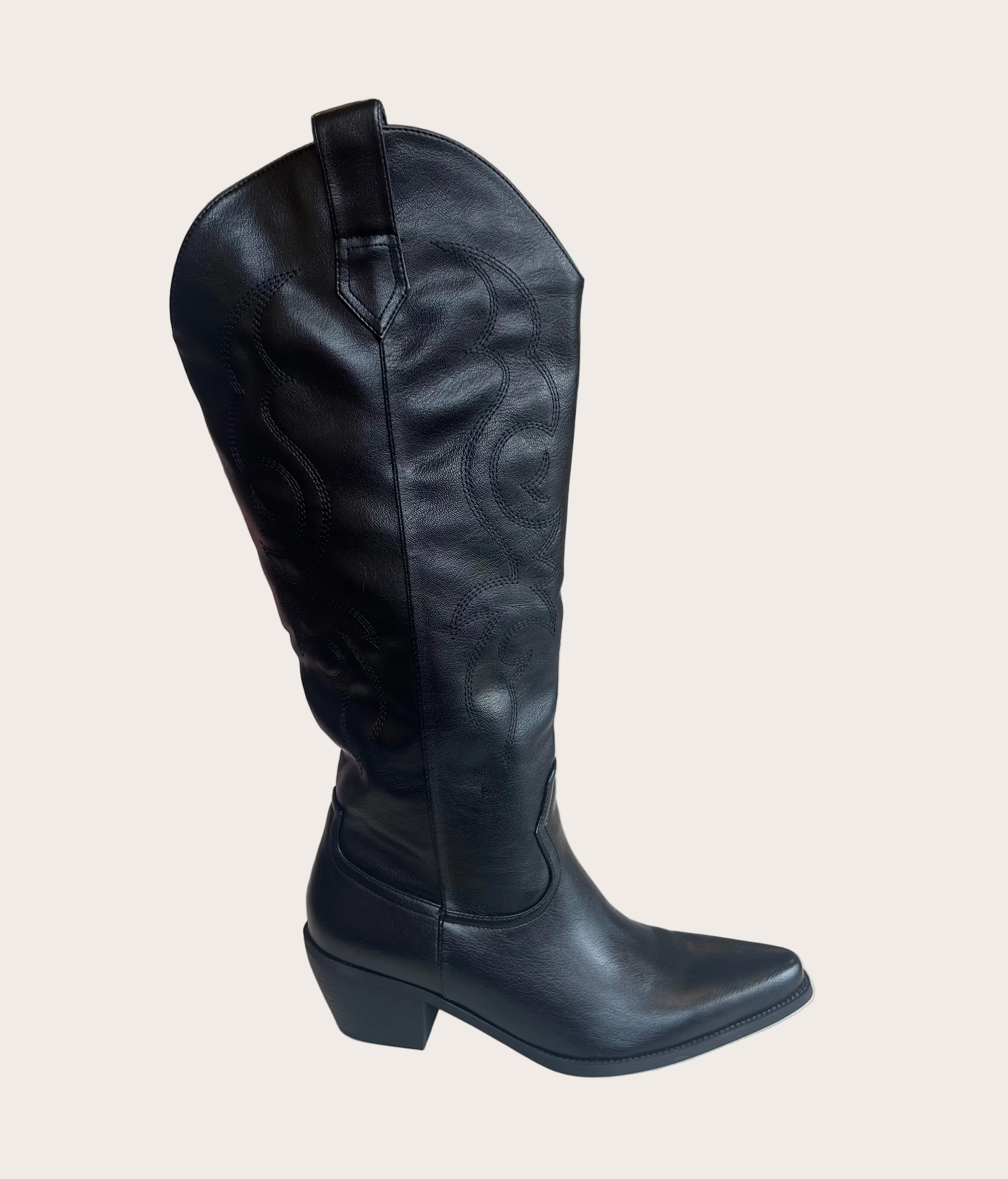 Blackout Western Boots