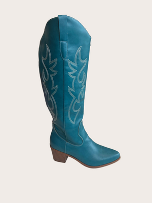 Teal Trail Western Boots