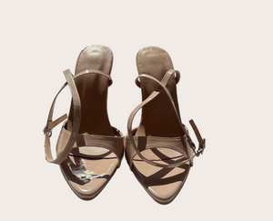 Minimal Strap Heeled Sandals