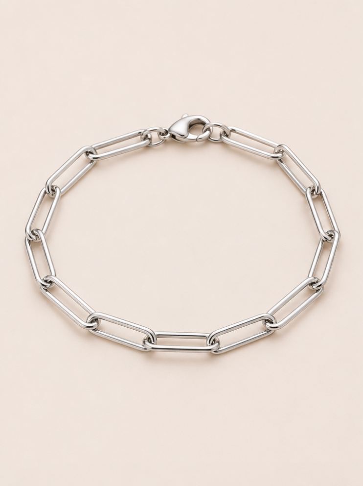 Paperclip Chain Bracelet