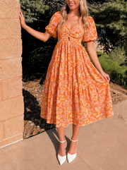 Sunrise Midi Dress