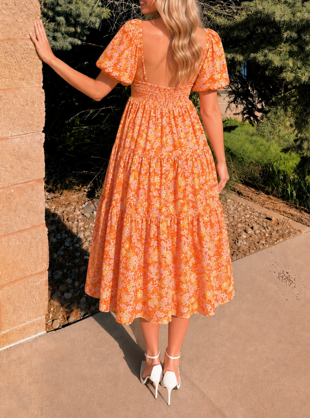 Sunrise Midi Dress