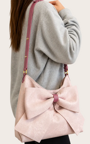 Blush Bow Carryall