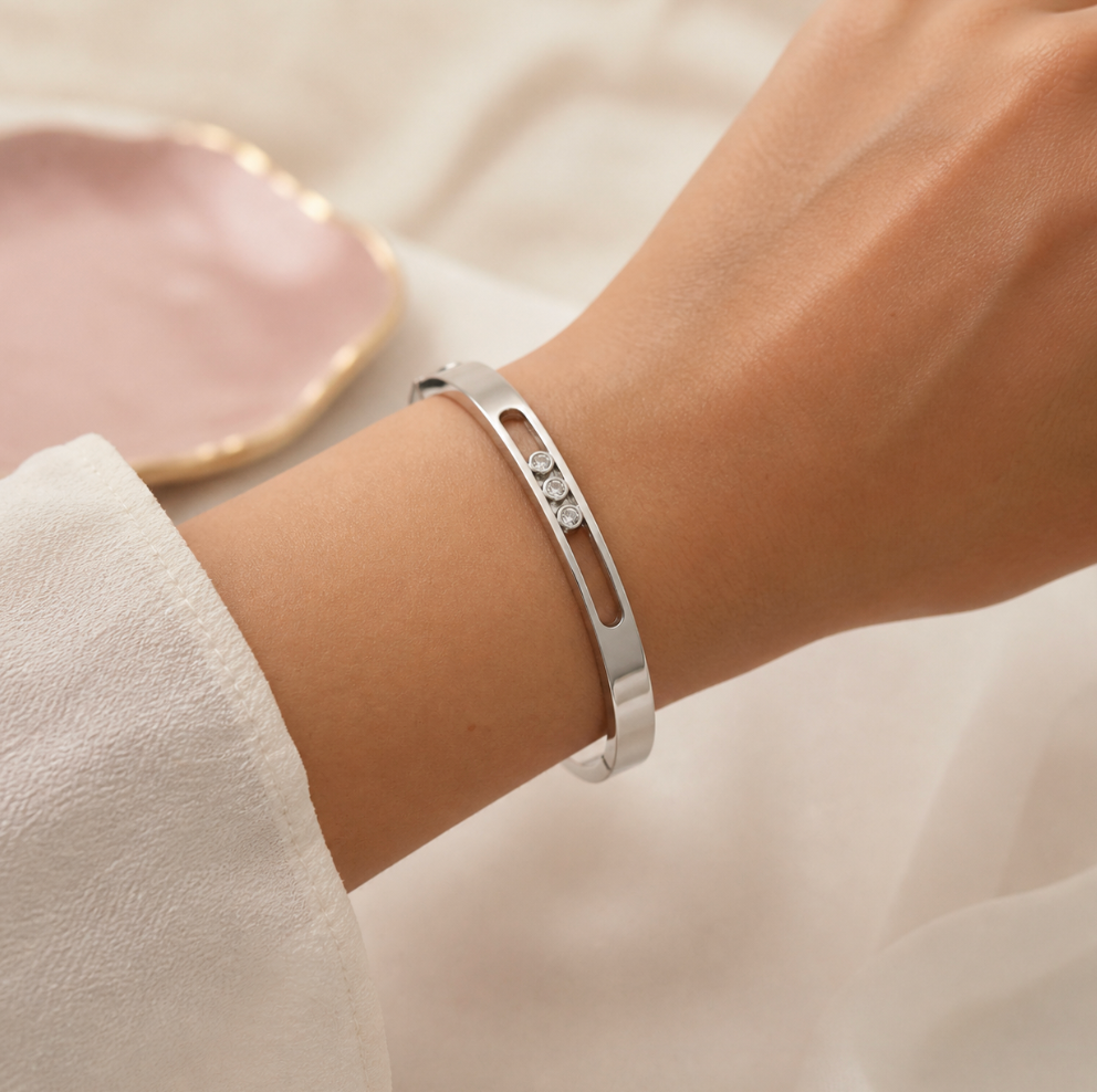 Grace Crystal Bangle