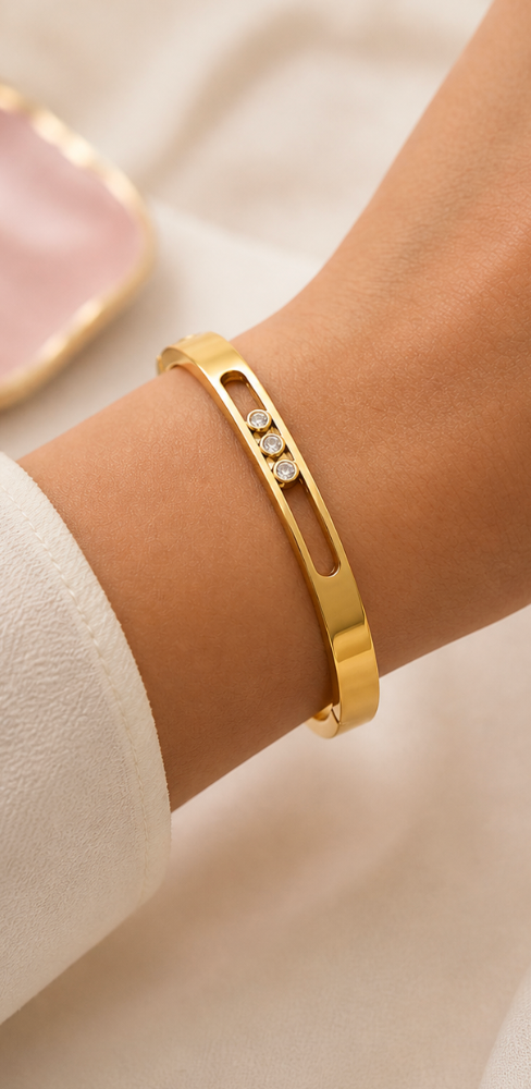Grace Crystal Bangle