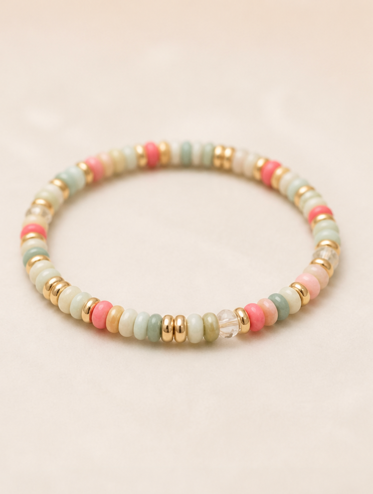 Pastel Pop Beaded Bracelet