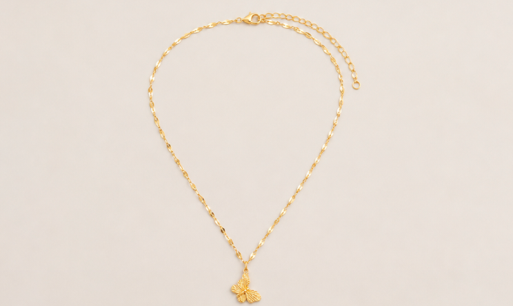 The Golden Butterfly Necklace