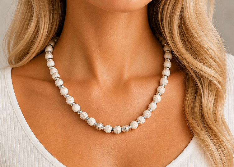 Ivory Stone Necklace