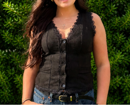 Lace Corset Top