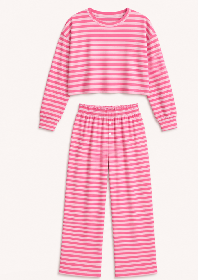 Striped Lounge Set