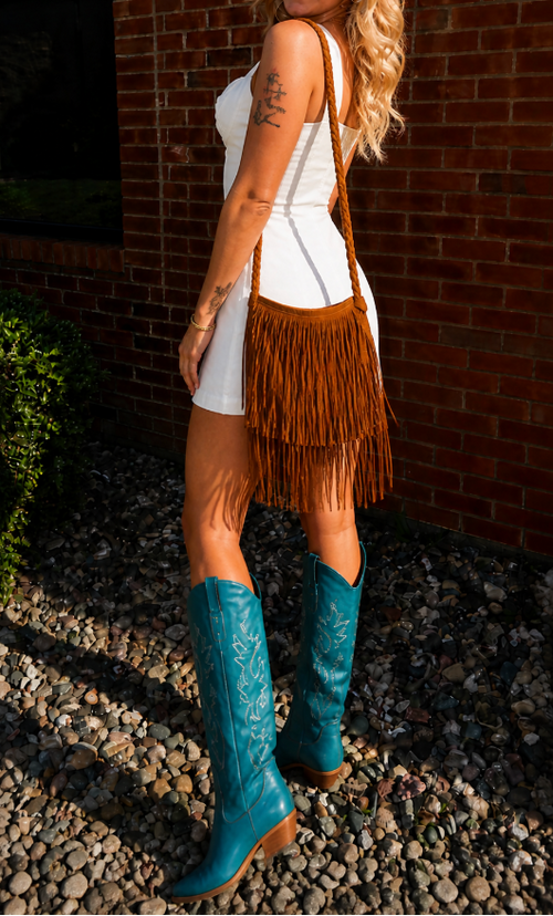 Dakota Fringe Leather Crossbody