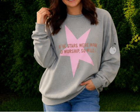 Stars Were Made To Worship Sweatshirt