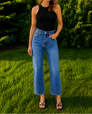 Flying Monkey High-Rise Straight Leg Jeans