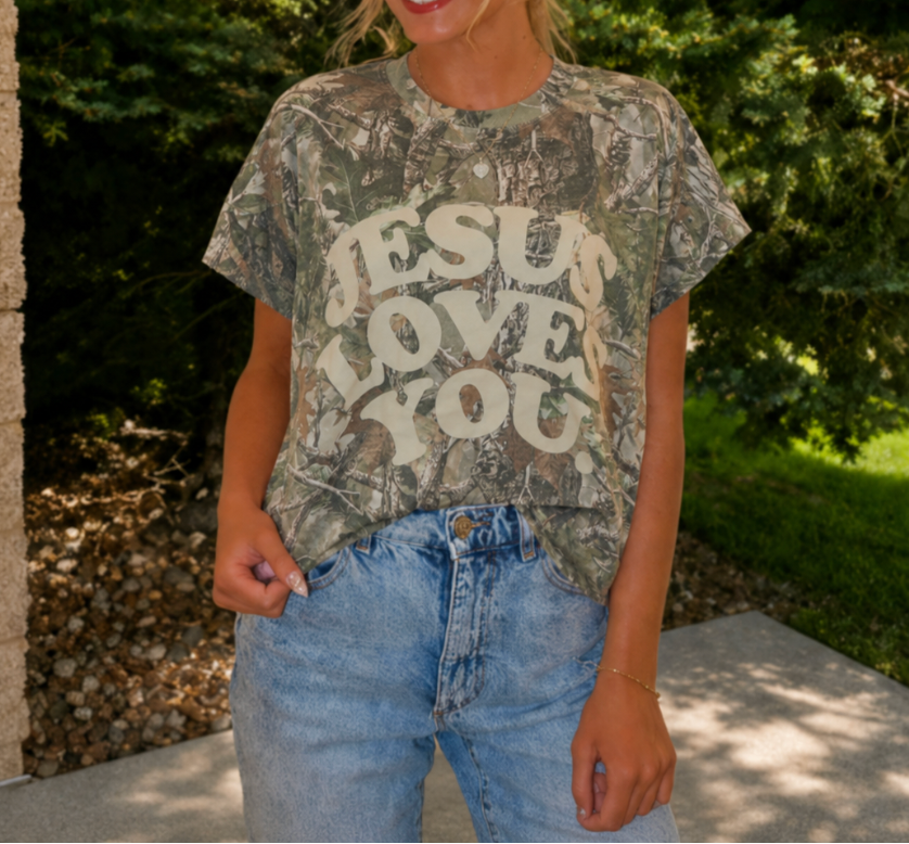 Heavyweight Camo Tee