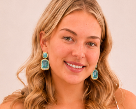 Coastal Luxe Drop Earrings
