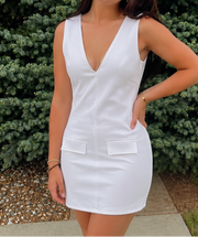City Sleek Mini Dress