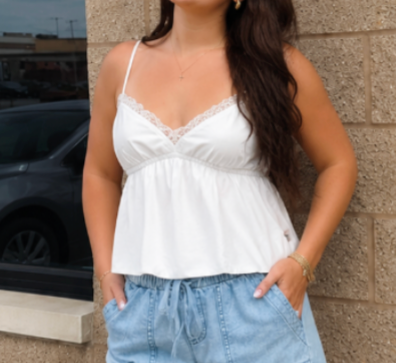 Sweet Escape Lace Tank