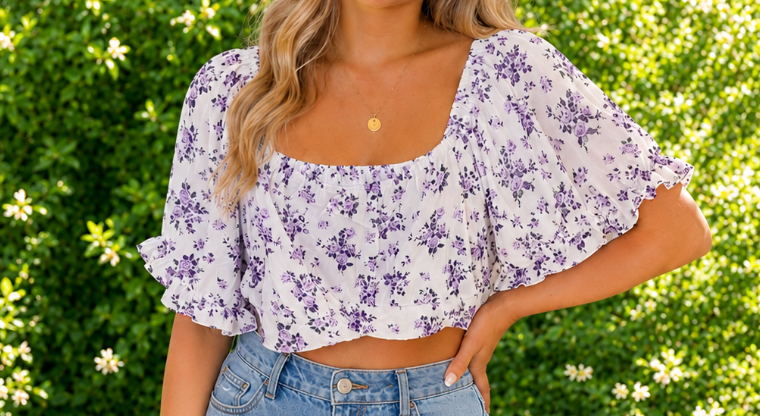 Lavender Lane Top