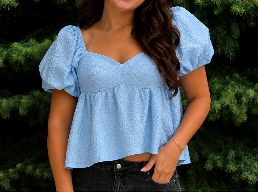 Breeze Puff Sleeve Top