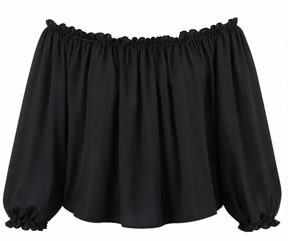 Noir Willow Blouse