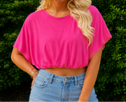 Bubble Crop Tee