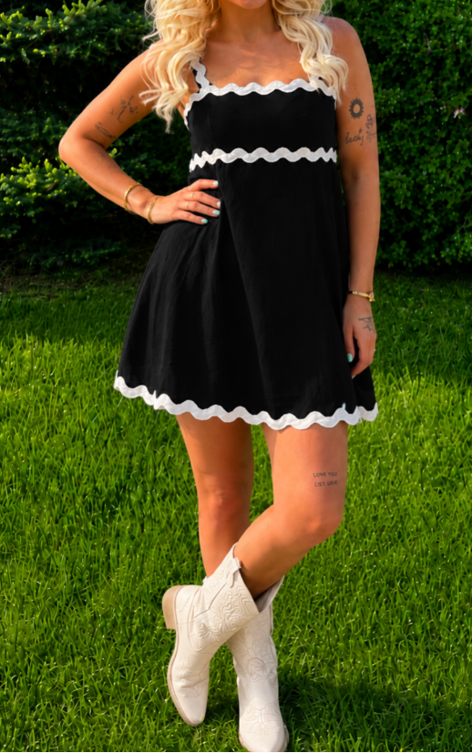 Ric Rac Mini Dress