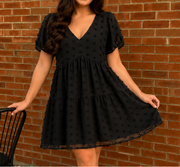 Swiss Dot Darling Dress