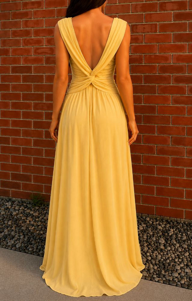 Soleil Twist Gown