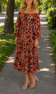 Blooming Meadow Midi Dress