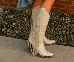 Desert Fringe Western Boots