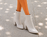 Icy Chic Mesh Booties