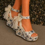 Bluebell Bow Wedges