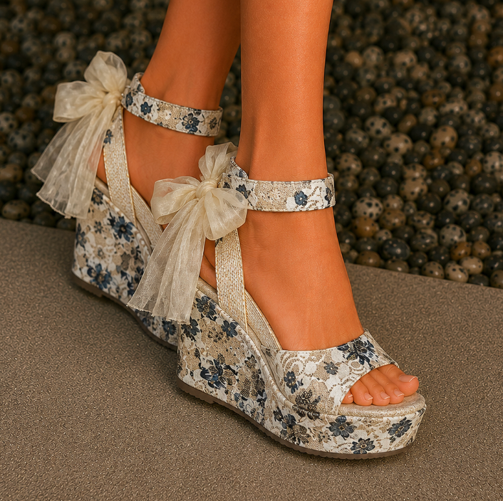 Bluebell Bow Wedges