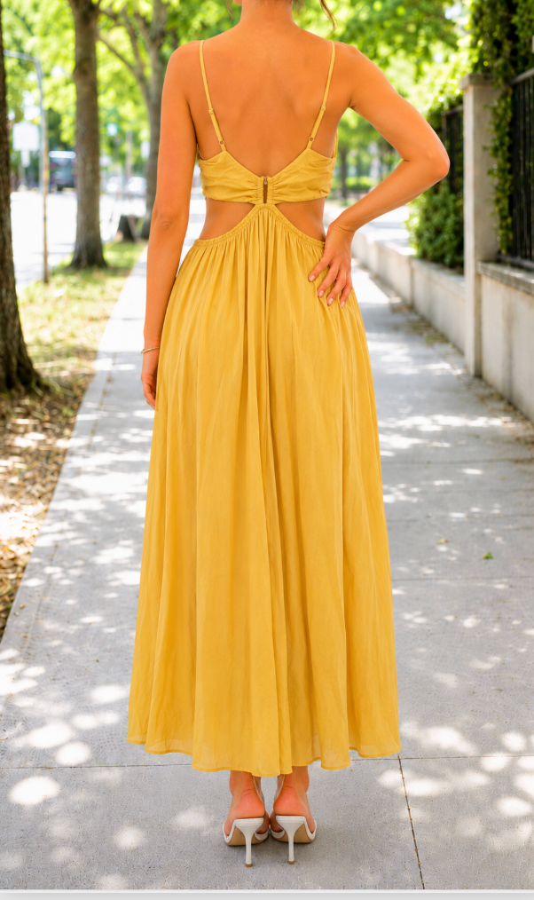 Golden Hour Escape Maxi Dress