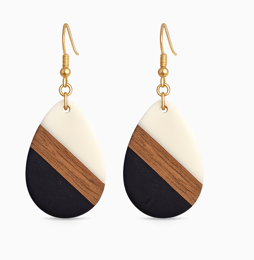 Maple Teardrop Earrings