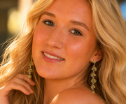 Golden Garden Cascade Earrings