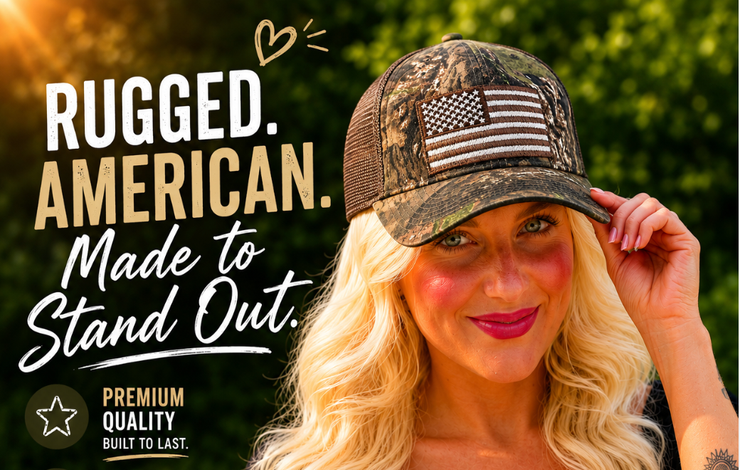 All-American Camo Trucker Hat