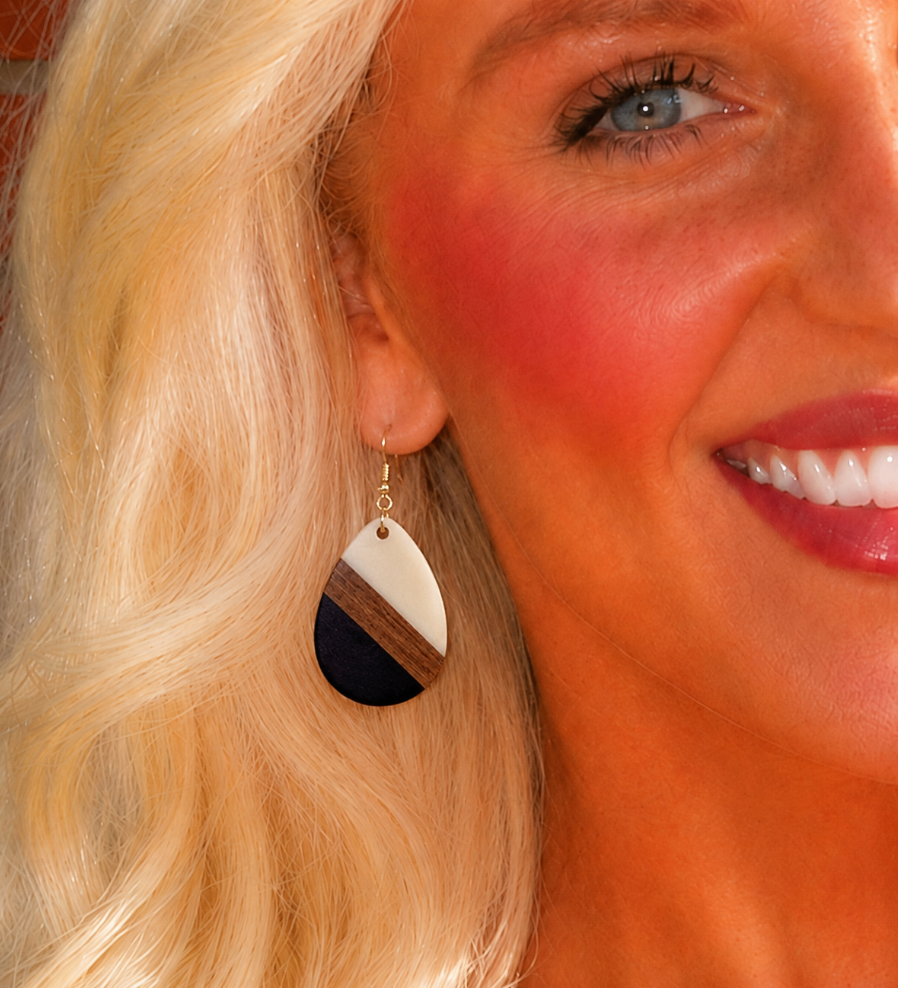 Maple Teardrop Earrings