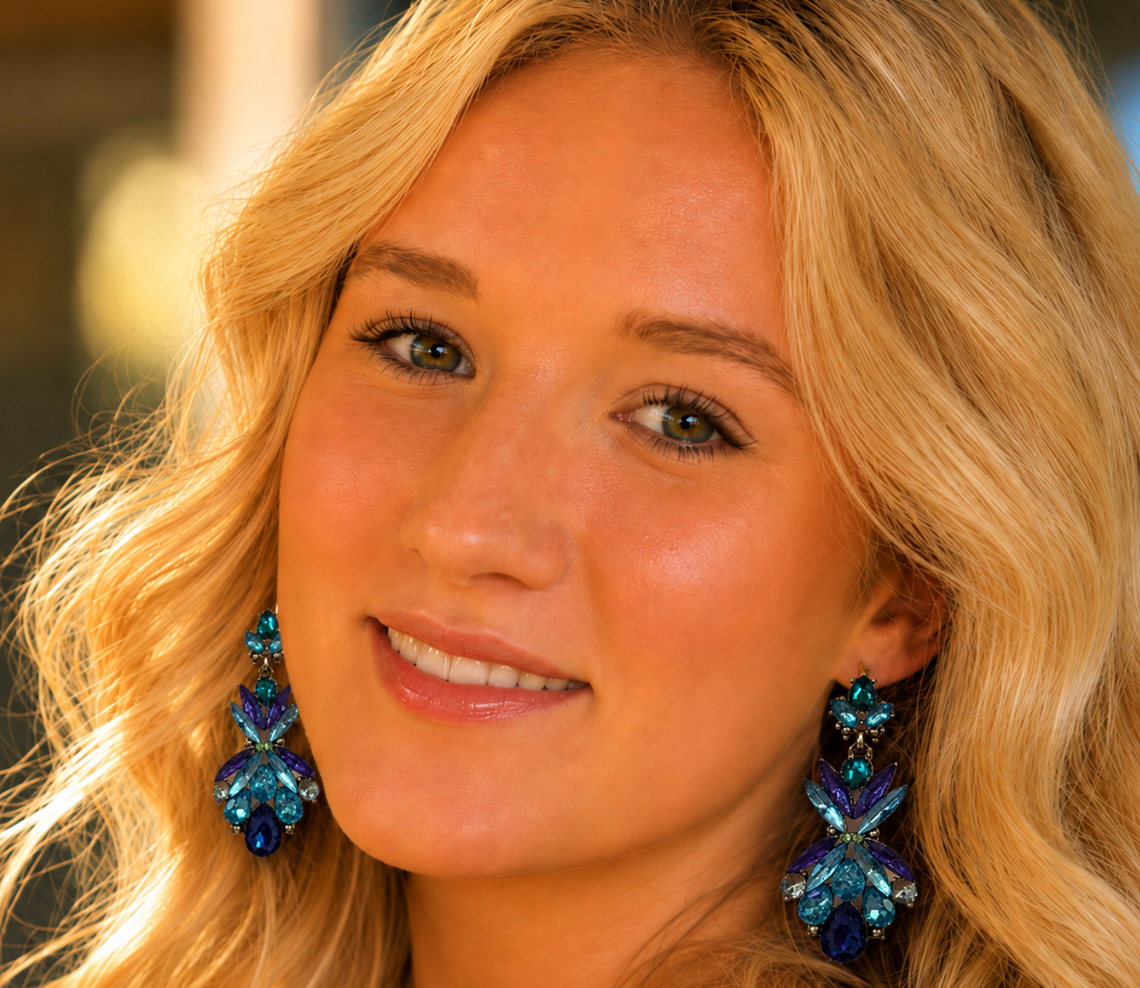 Lagoon Statement Earrings