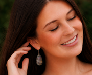 Mosaic Teardrop Earrings